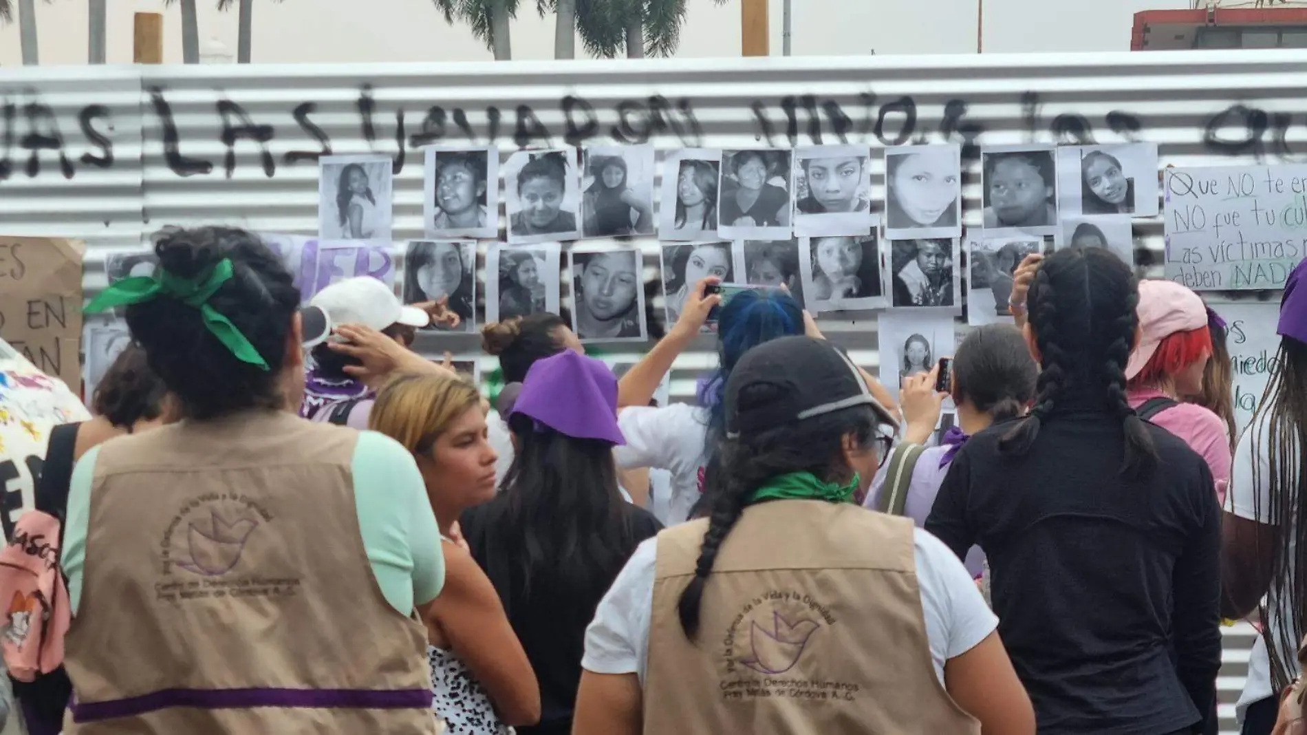 protesta 8M por mujeres víctimas de feminicidio